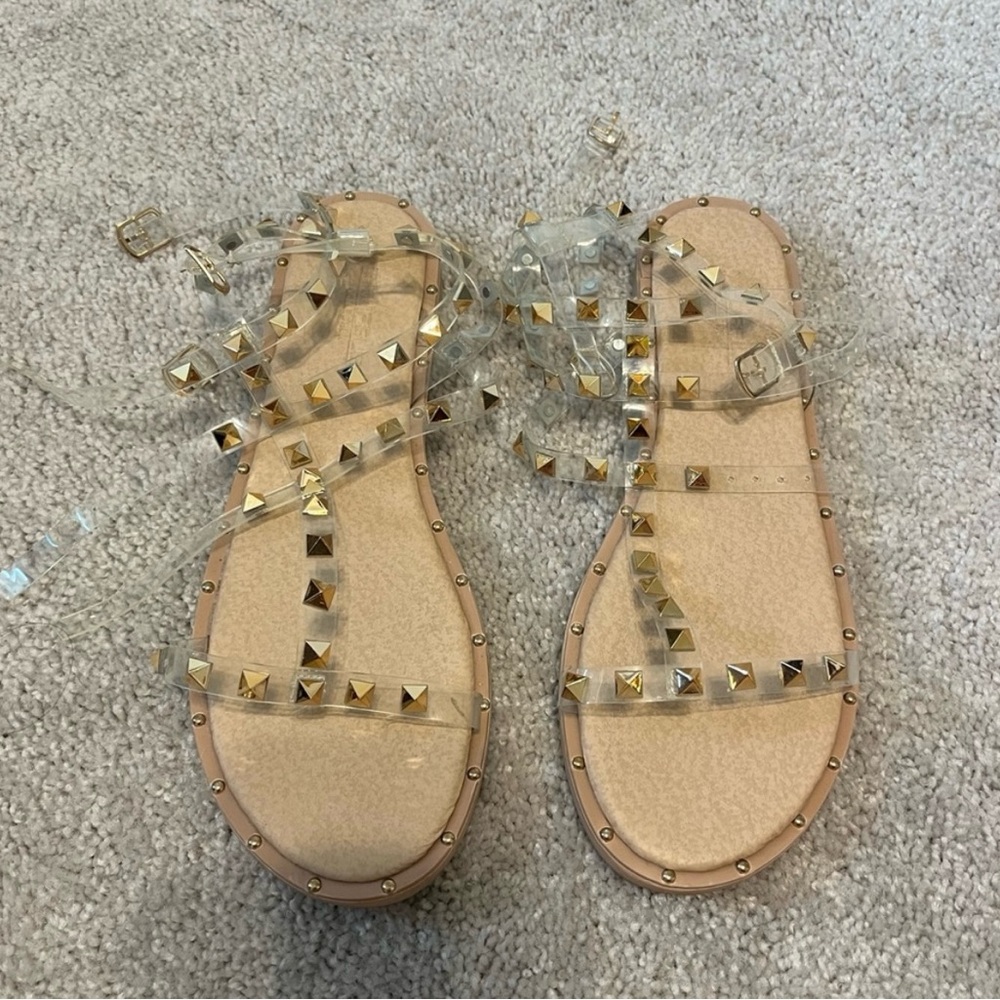 ASOS studded sandals